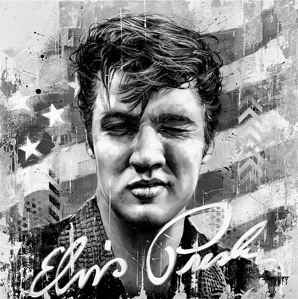 Ben Jeffery - 'Hound Dog' - Framed Original Art