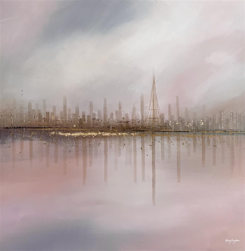 Daisy Clayton - 'Early Morning Paris' - Framed Original Artwork