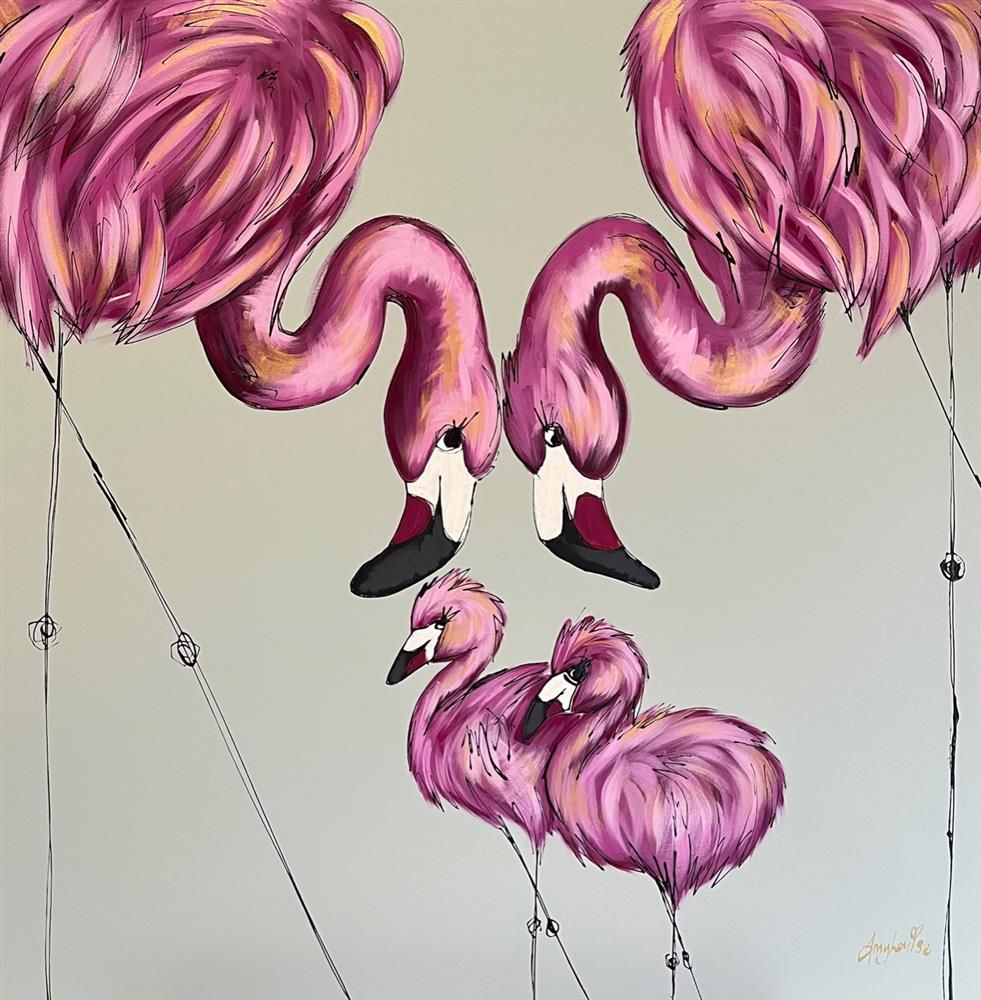 Amy Louise - 'The Love From Above' - Framed Original Art