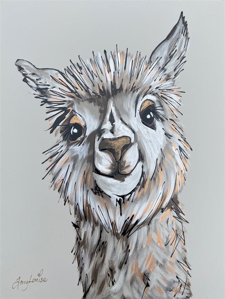 Amy Louise - 'Spike' - Framed Original Art