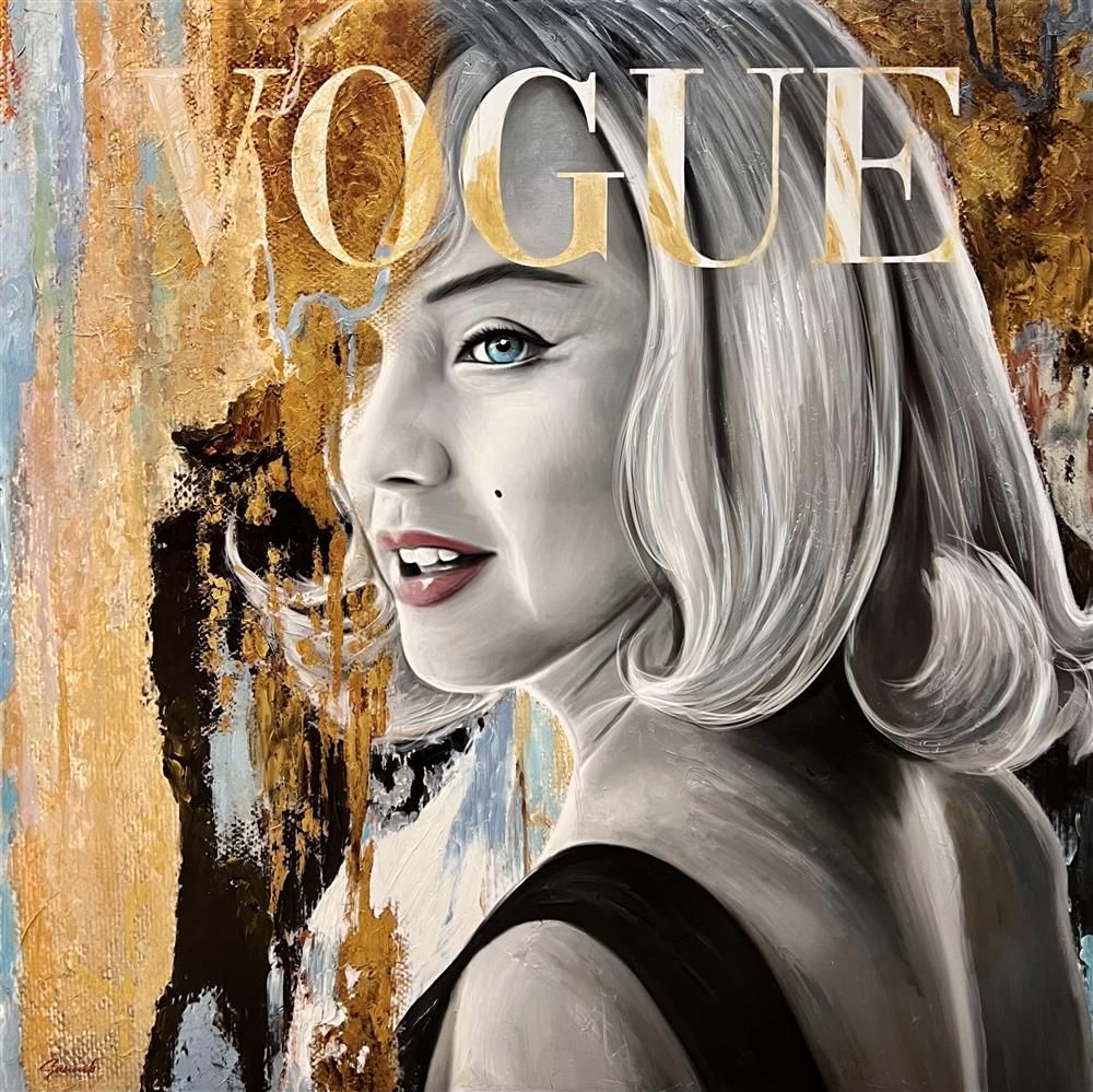 Sannib - 'Monroe Contrast' - Framed Original Art