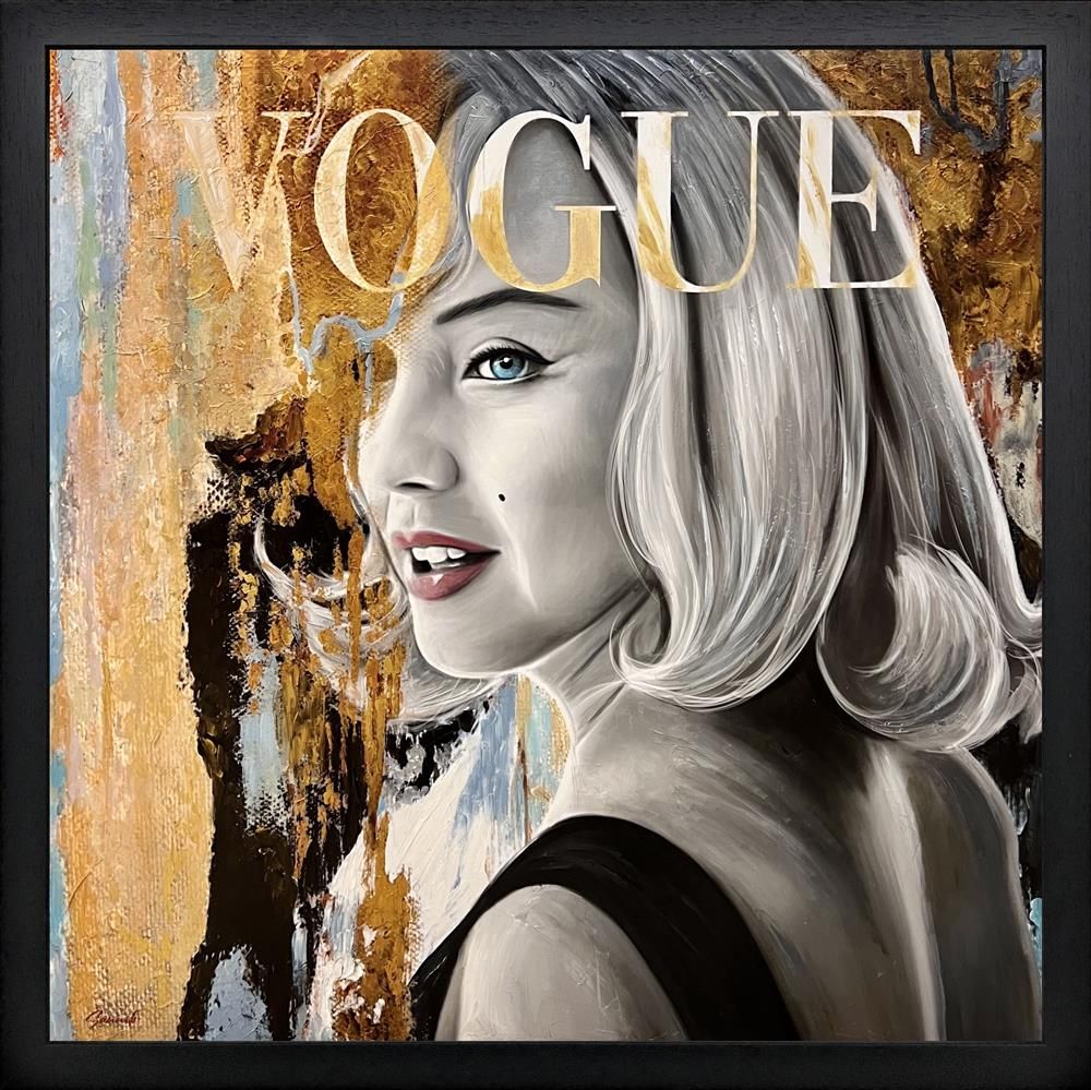 Sannib - 'Monroe Contrast' - Framed Original Art