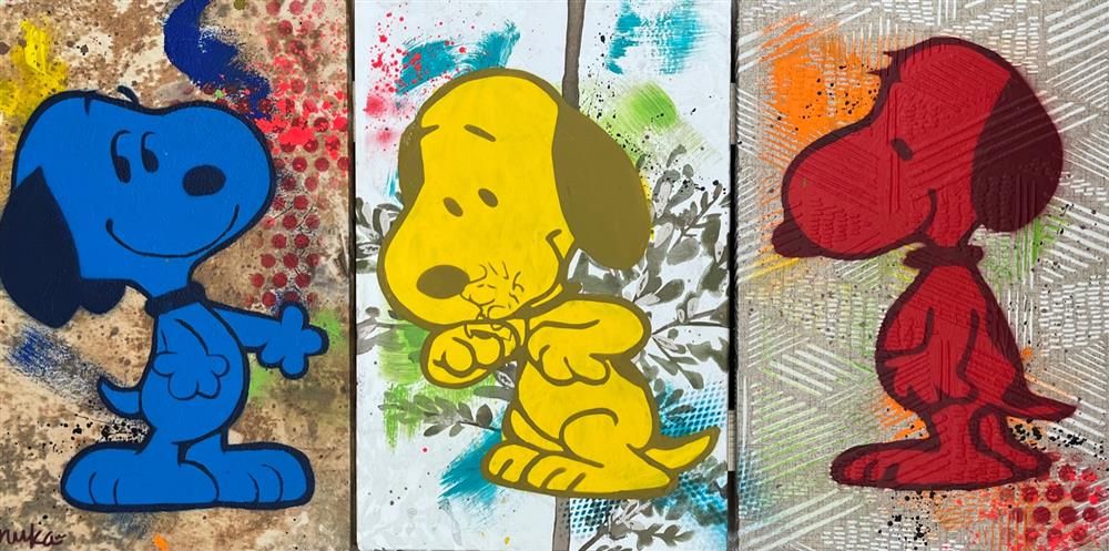 Inuka - 'Colour Code' - Framed Original Art