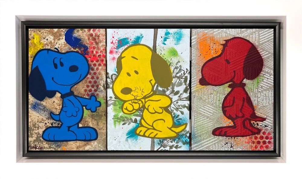 Inuka - 'Colour Code' - Framed Original Art
