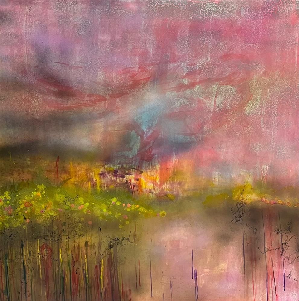 Mel Hood - 'Tellurdian Sky' - Framed Original Art