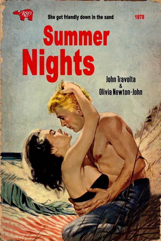 Linda Charles - 'Summer Nights' - Framed Original Artwork