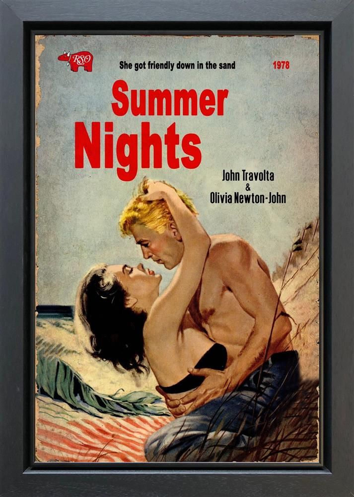 Linda Charles - 'Summer Nights' - Framed Original Artwork