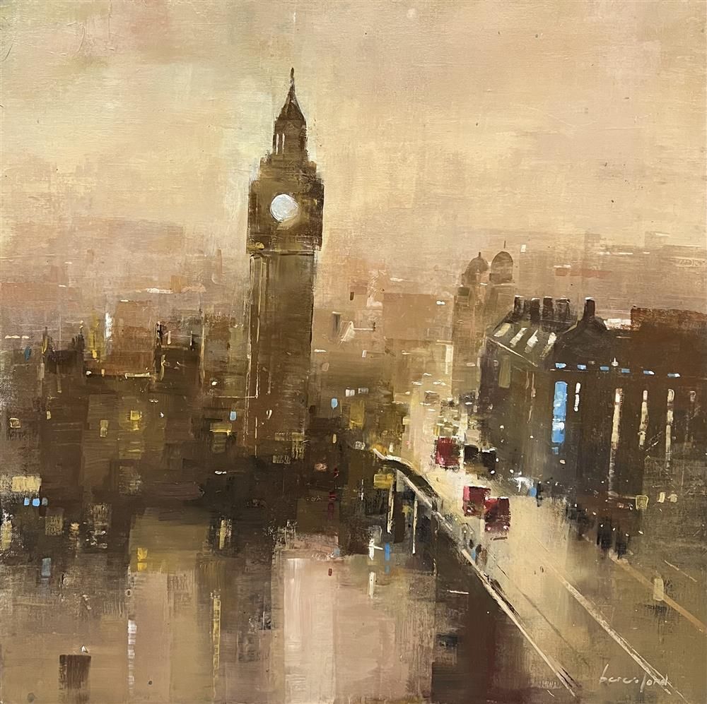 Mark Beresford - 'London Haze' - Framed Original Artwork