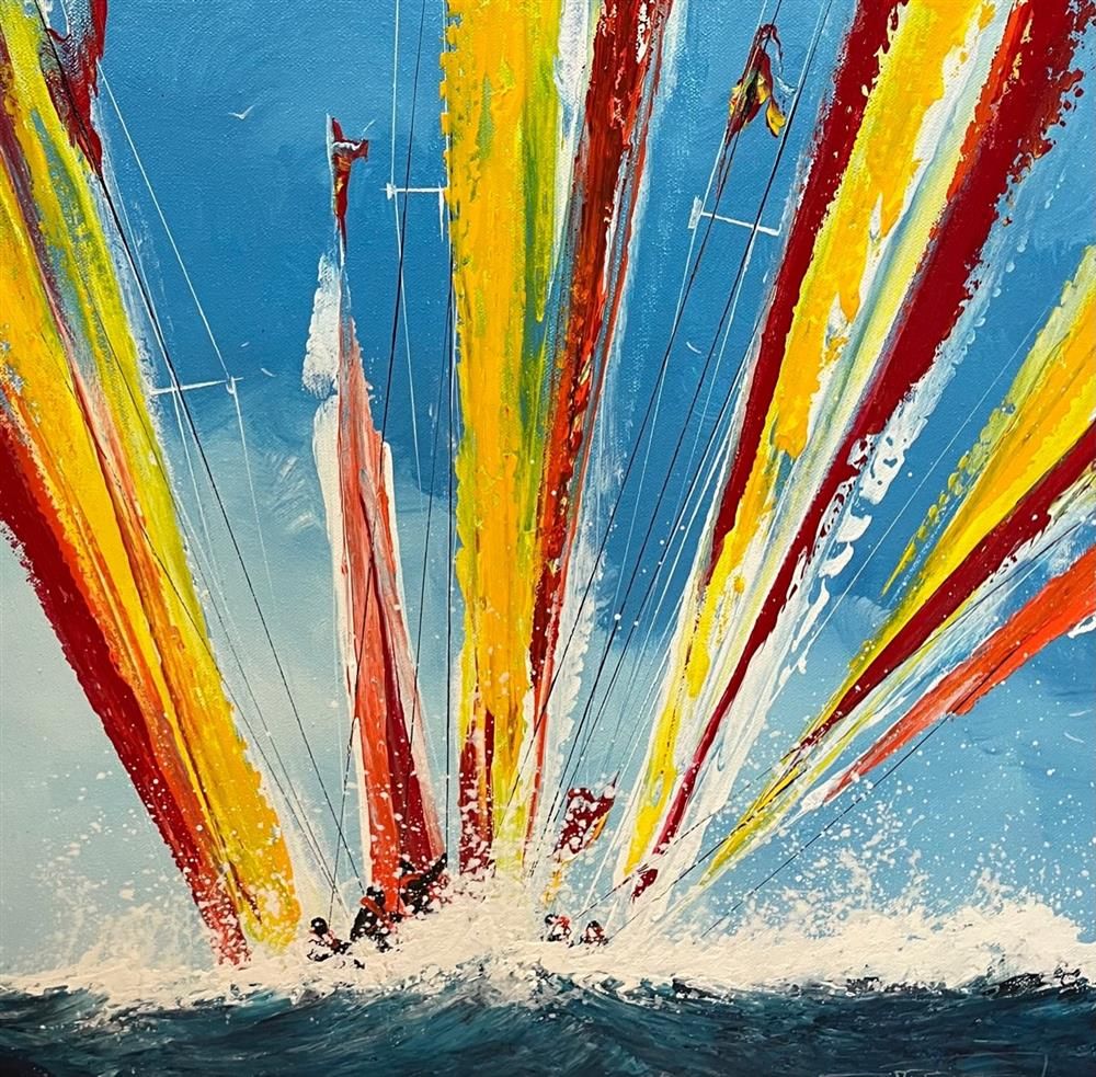 Dale Bowen - 'Open Sails' - Framed Original Art