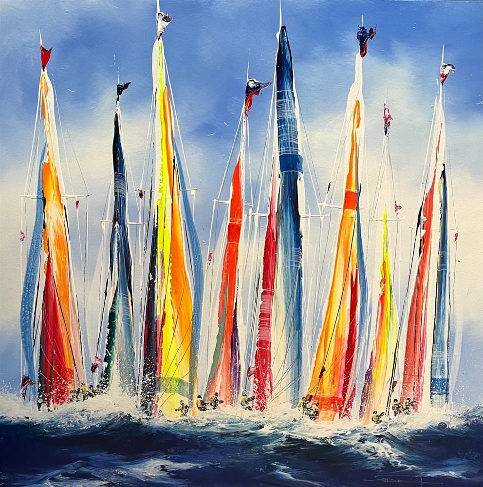 Dale Bowen - 'Winner Takes All' - Framed Original Art