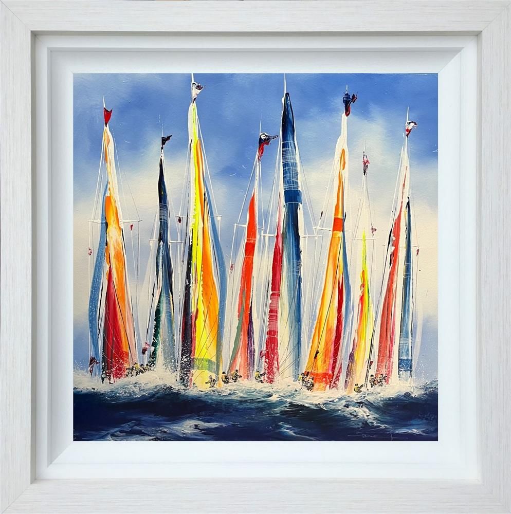 Dale Bowen - 'Winner Takes All' - Framed Original Art