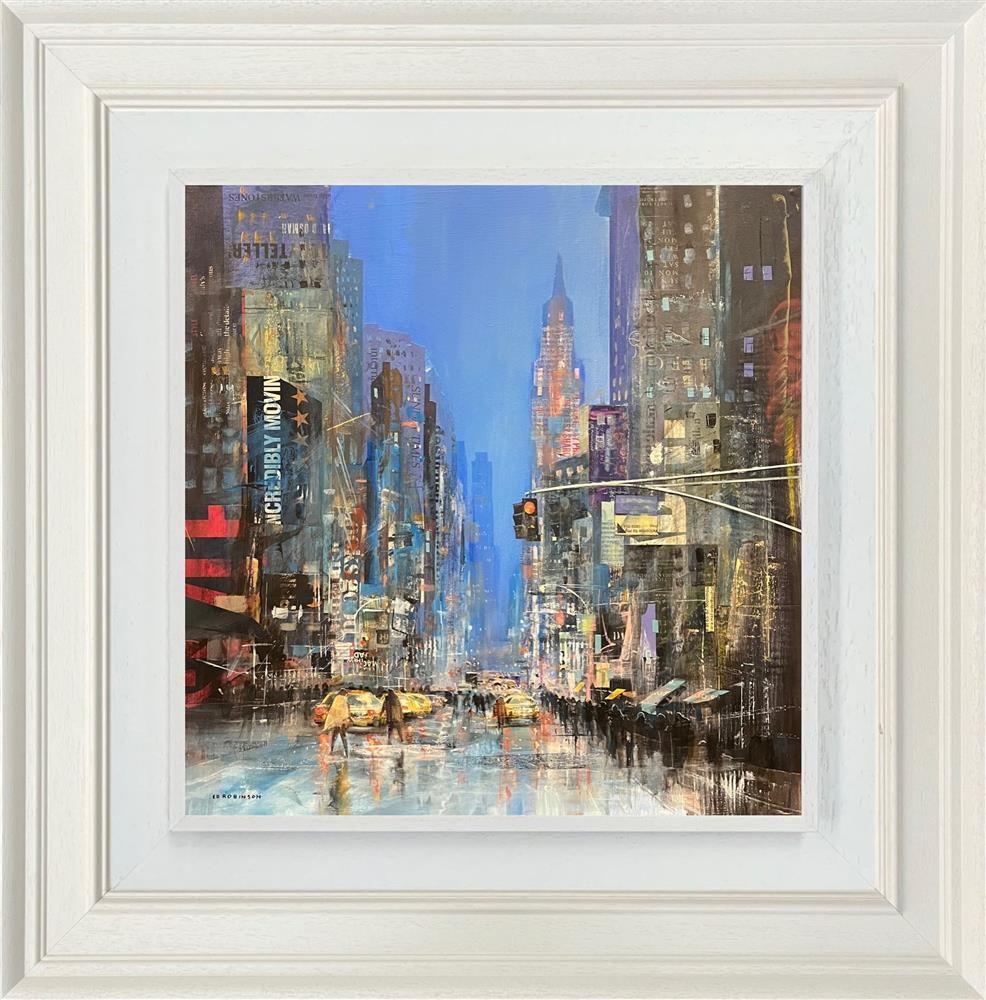 Ed Robinson - 'New York Rush Hour'  - Original Artwork for sale