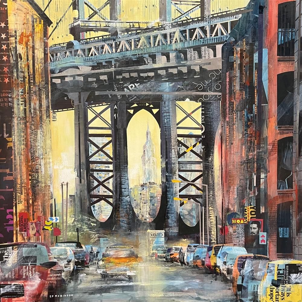 Ed Robinson - 'Manhattan Views'  - Original Artwork for sale