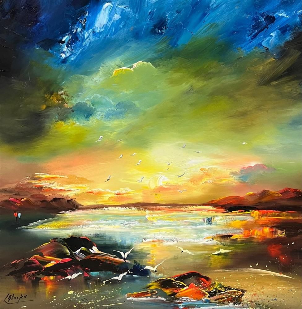 Lillias Blackie -  'The Day Has Begun' - Framed Original Art