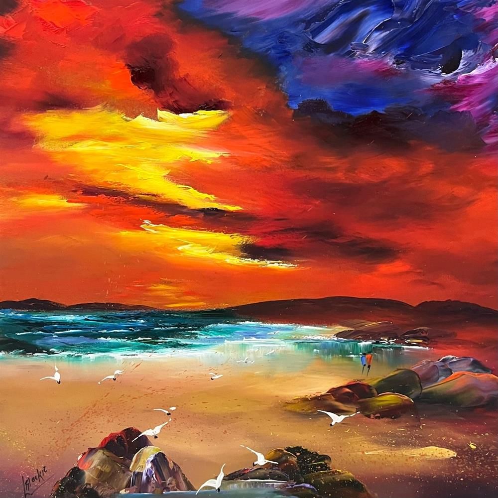 Lillias Blackie -  'Bitter Sweet' - Framed Original Art