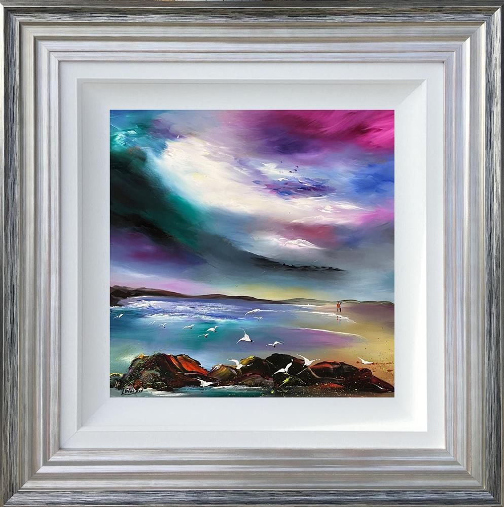 Lillias Blackie -  'Neptune Skies' - Framed Original Art