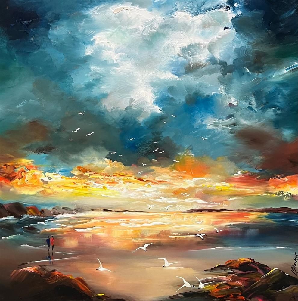 Lillias Blackie -  'Storm Breeze' - Framed Original Art