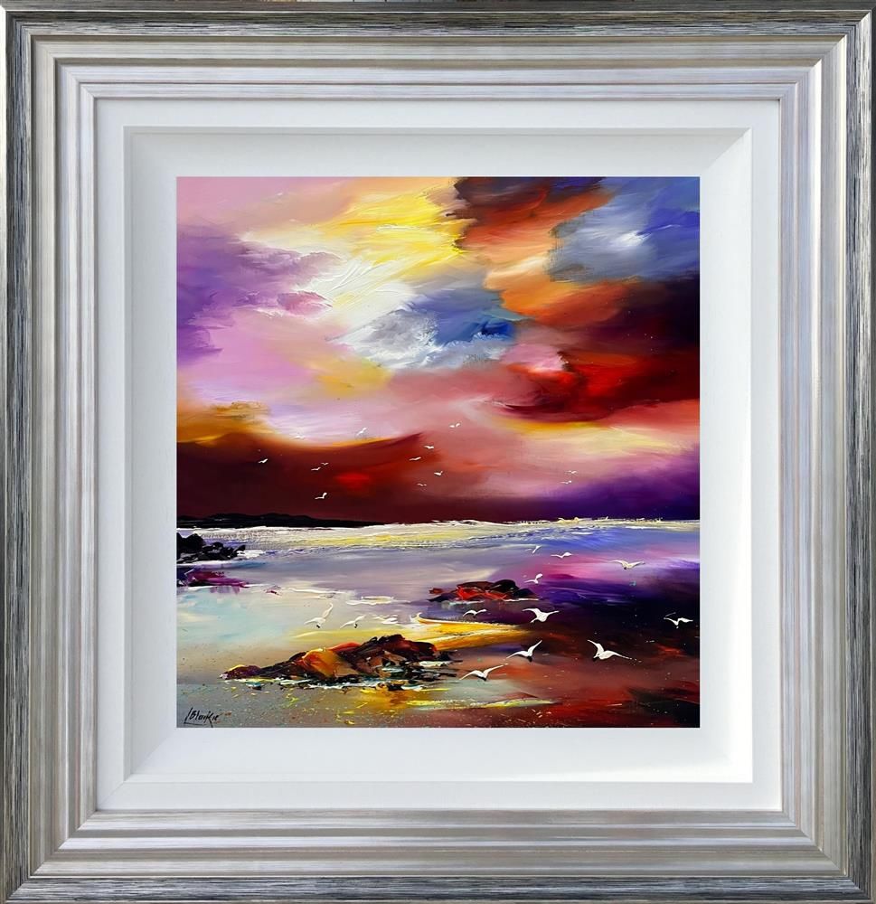 Lillias Blackie -  'Getting Closer' - Framed Original Art