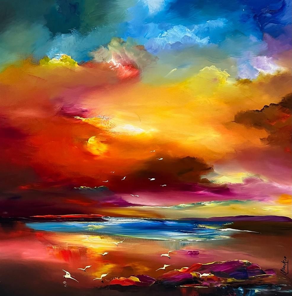 Lillias Blackie -  'My Heart Is Yours' - Framed Original Art