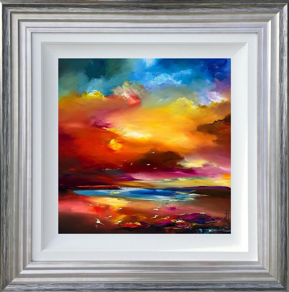 Lillias Blackie -  'My Heart Is Yours' - Framed Original Art