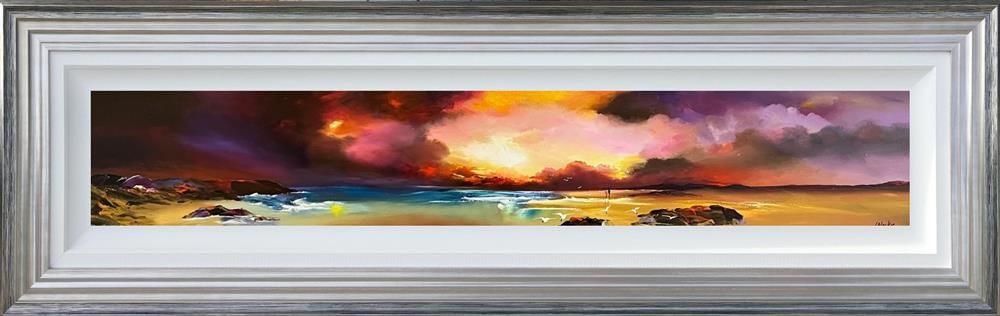 Lillias Blackie -  'Feeling Blessed' - Framed Original Art