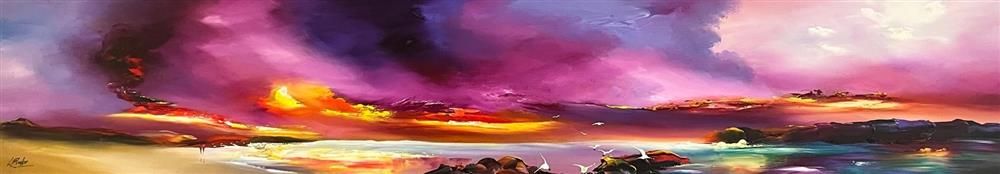 Lillias Blackie -  'Love Knot' - Framed Original Art