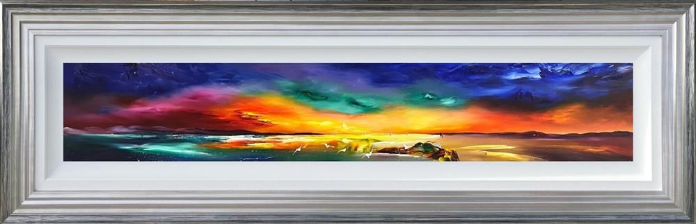 Lillias Blackie -  'Skies Breaking' - Framed Original Art