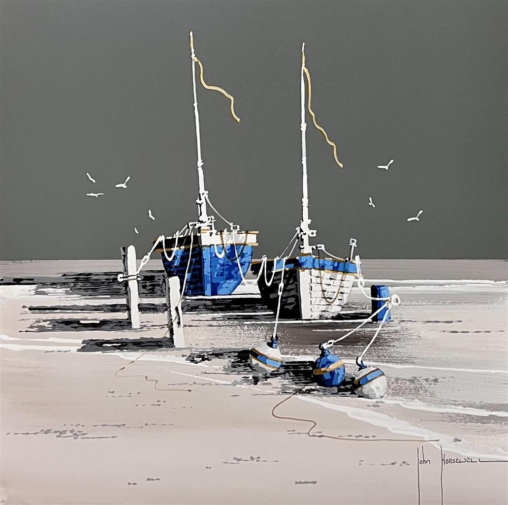 John Horsewell - 'Tide Over' - Framed Original Artwork
