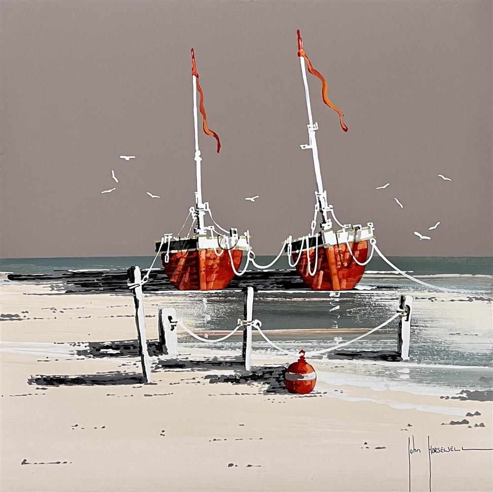 John Horsewell - 'The Cut' - Framed Original Artwork