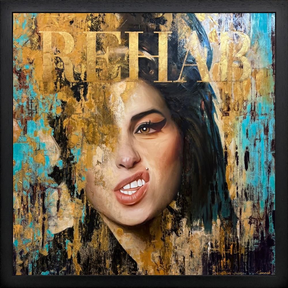 Sannib - 'Rehab' - Framed Original Art