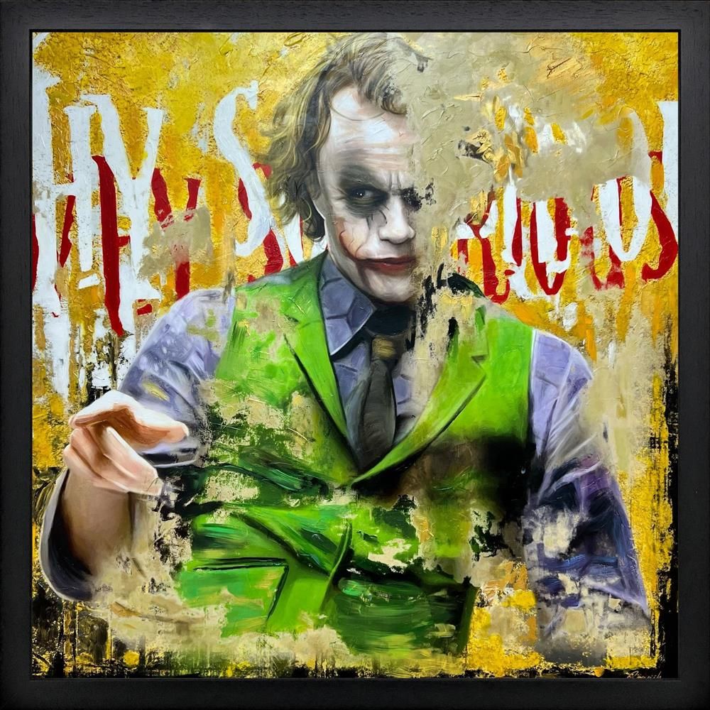 Sannib - 'Whatever Doesn't Kill You' - Framed Original Art
