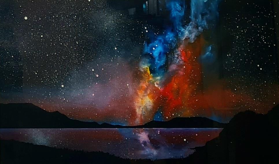 Richard King - 'Hungry Like A Wolf'   - Framed Original Art