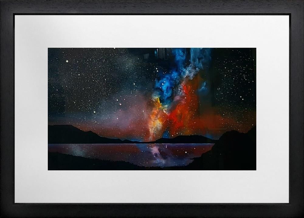 Richard King - 'Hungry Like A Wolf'   - Framed Original Art