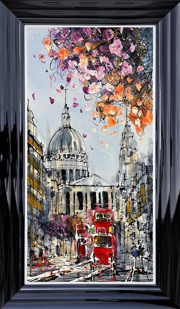 Nigel Cooke - 'St Pauls Traffic'  - Framed Original Artwork