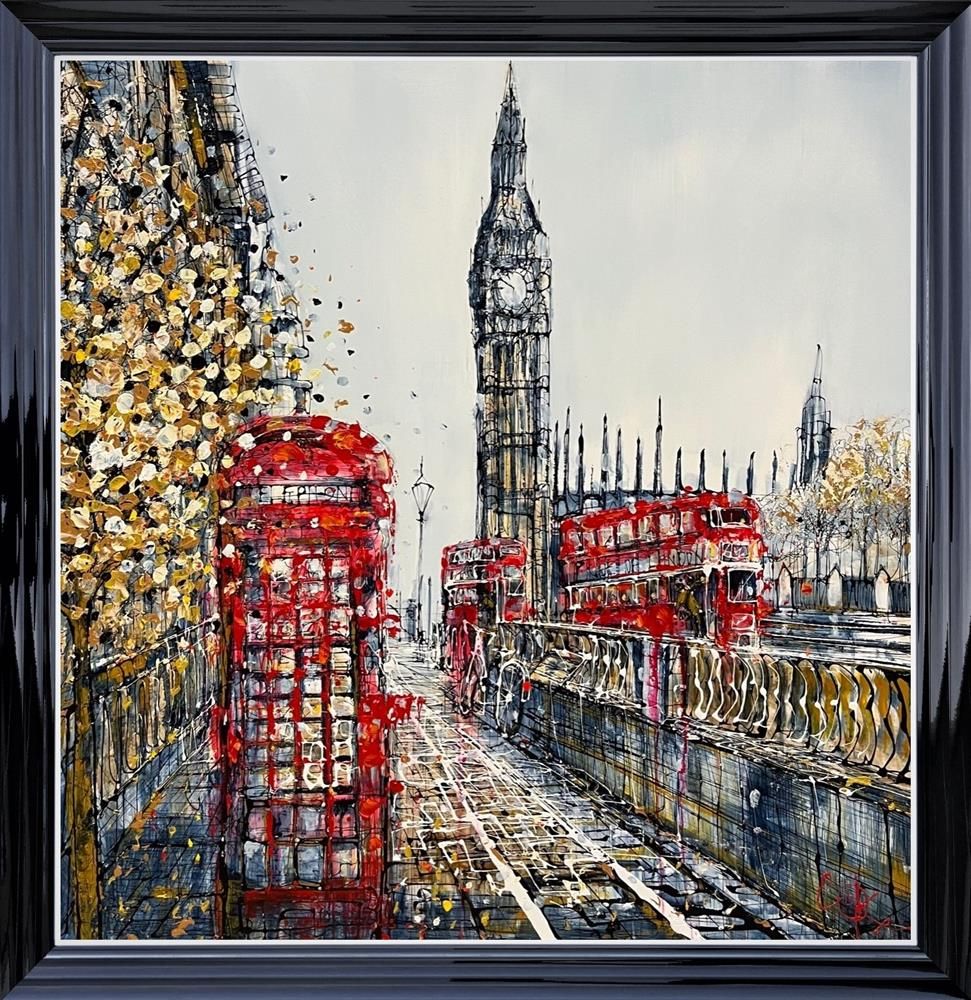Nigel Cooke - 'Calling Big Ben'  - Framed Original Artwork