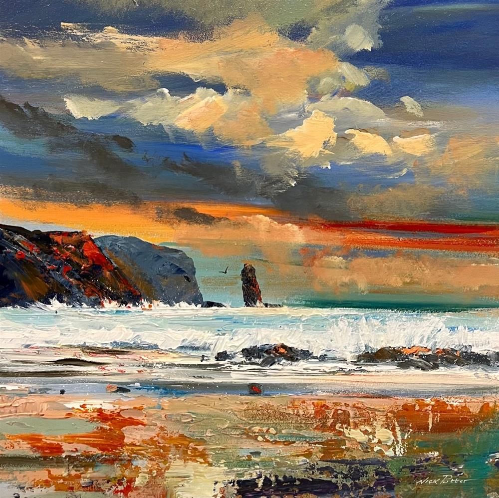 Nick Potter - 'Sandwood Bay' - Framed Original Art