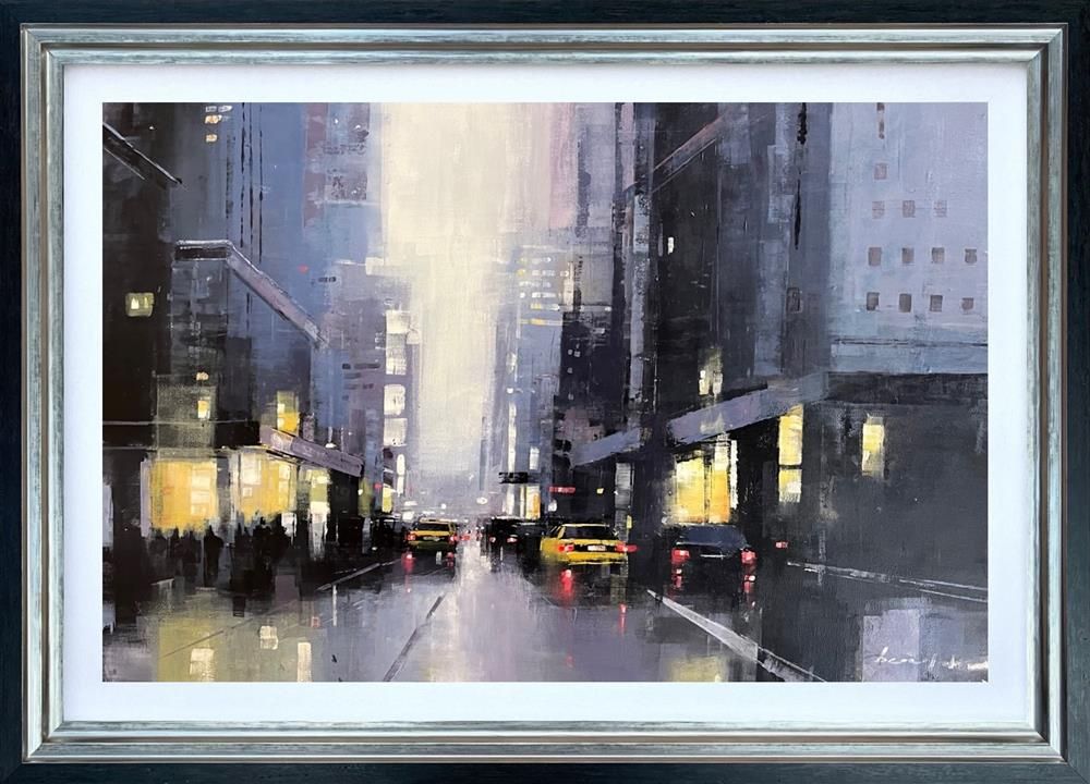 Mark Beresford - 'Rush Hour Glow' - Framed Original Artwork
