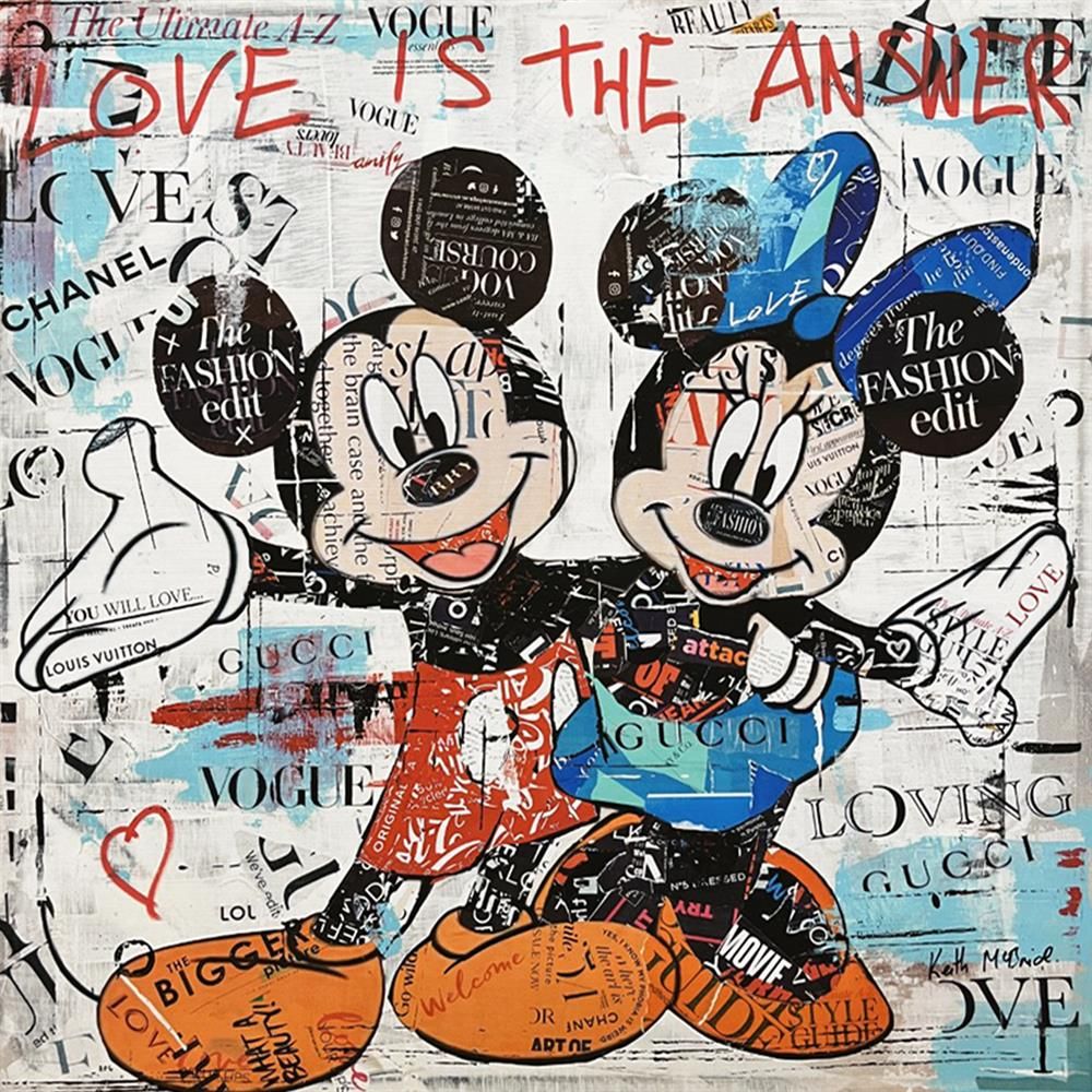 Keith McBride - 'Love Is The Answer' - Framed Limited Edition