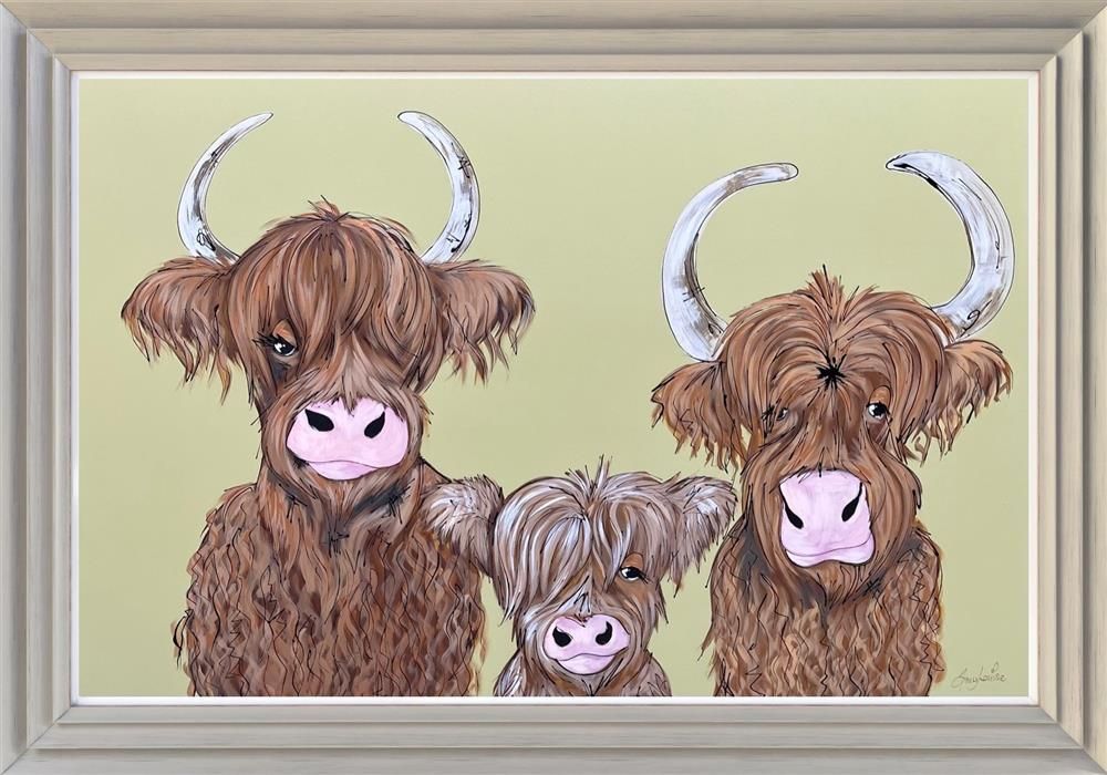 Amy Louise - 'Say Cheese!!' - Framed Original Art