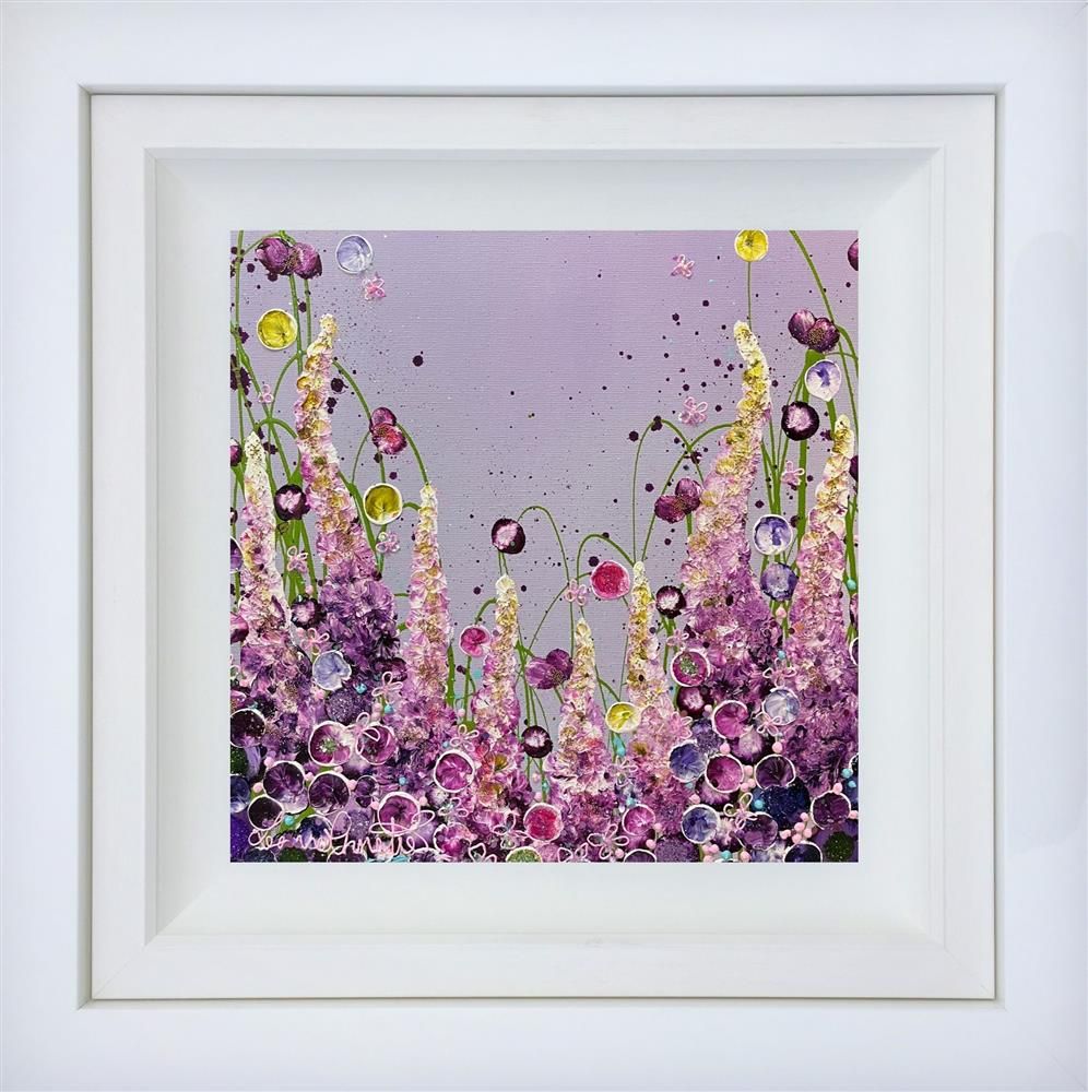 Leanne Christie - 'Beautiful Tiny Petals' - Framed Original Artwork
