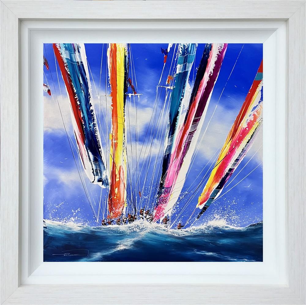Dale Bowen - 'A True Fleet' - Framed Original Art