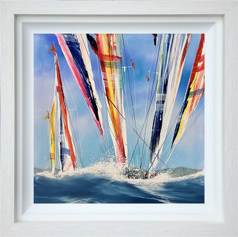 Dale Bowen - 'Waterfall' - Framed Original Art