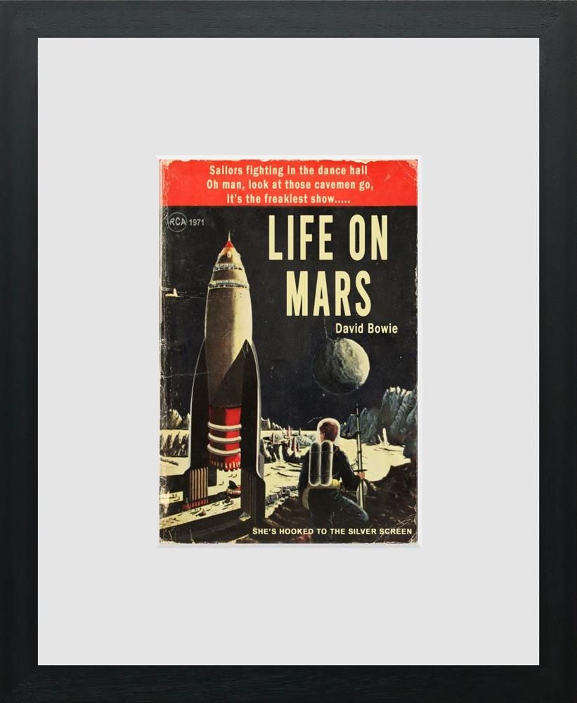 Linda Charles - 'Life On Mars - Miniature' - Framed Limited Edition