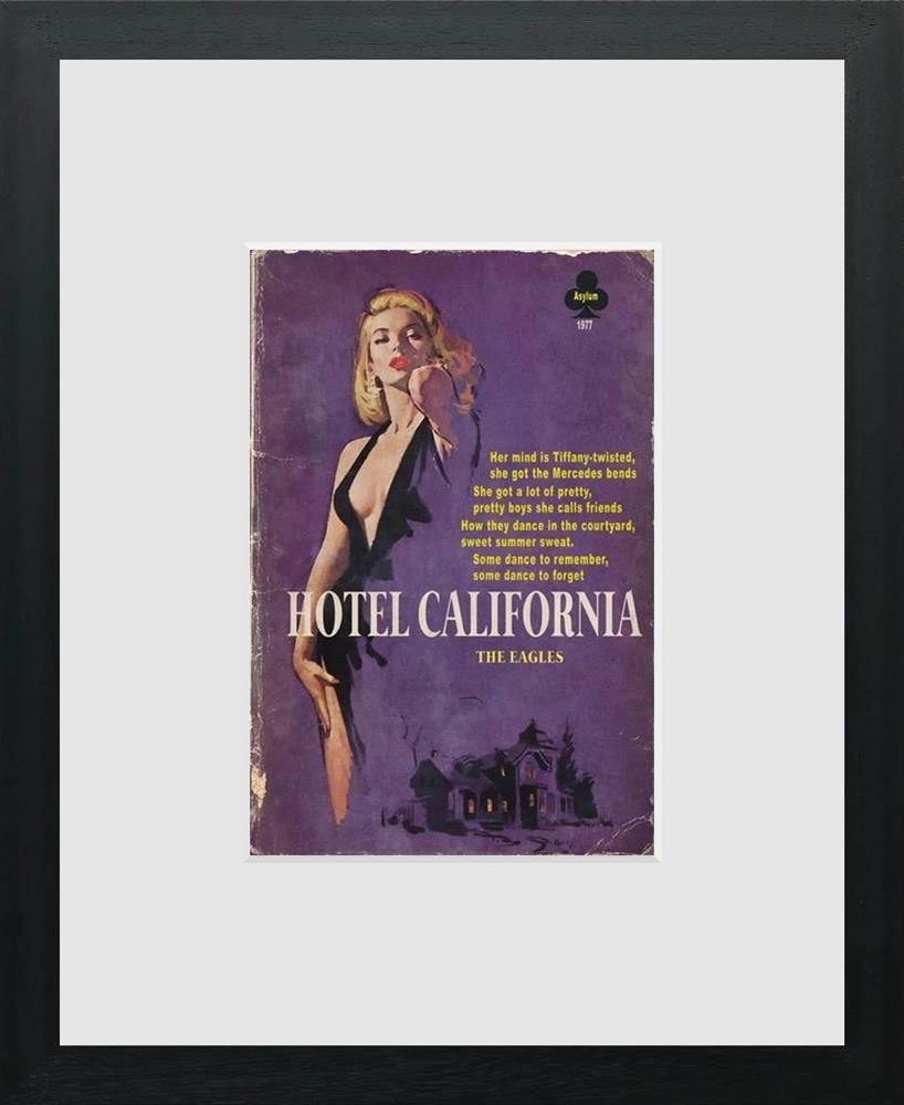 Linda Charles - 'Hotel California - Miniature' - Framed Limited Edition
