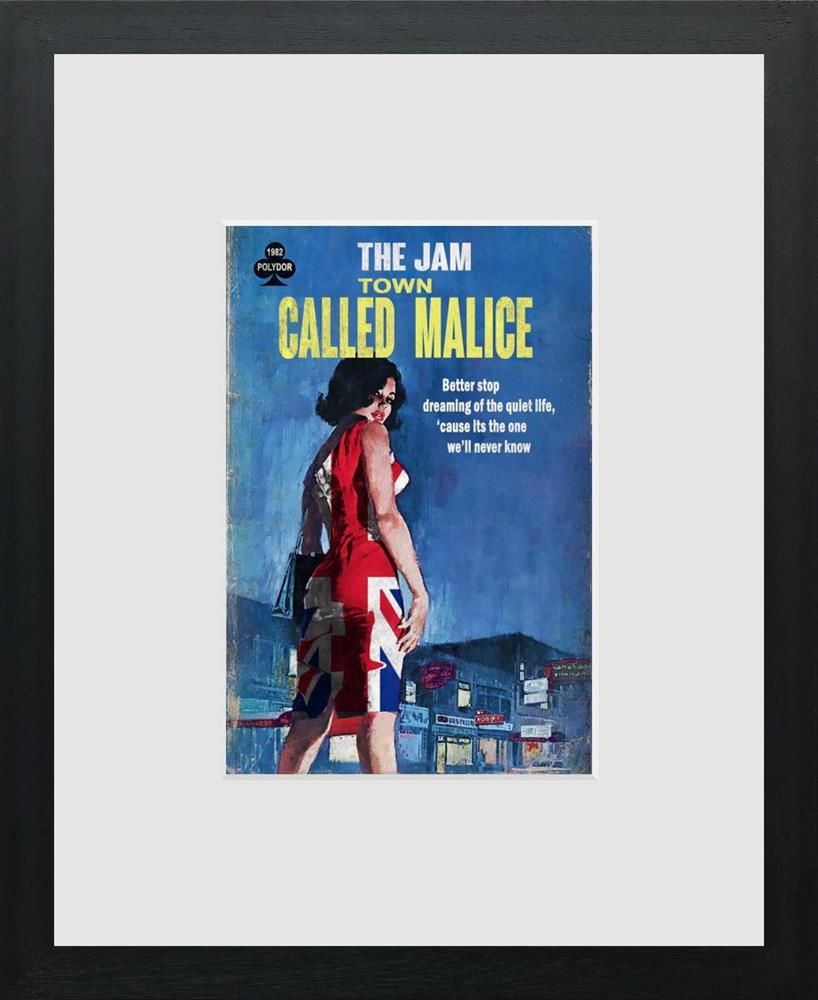 Linda Charles - 'Town Called Malice - Miniature' - Framed Limited Edition