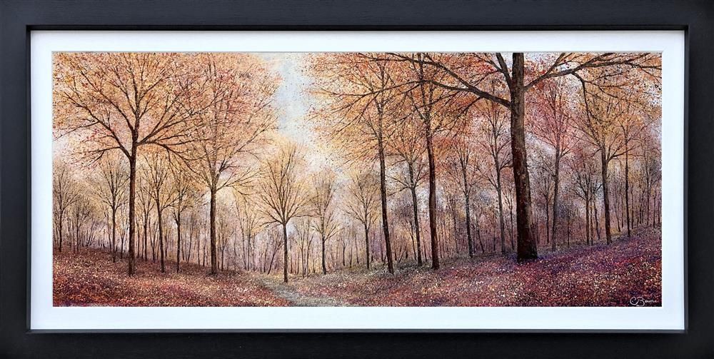 Chris Bourne - 'Bathed In Autumn Light' - Framed Original Art