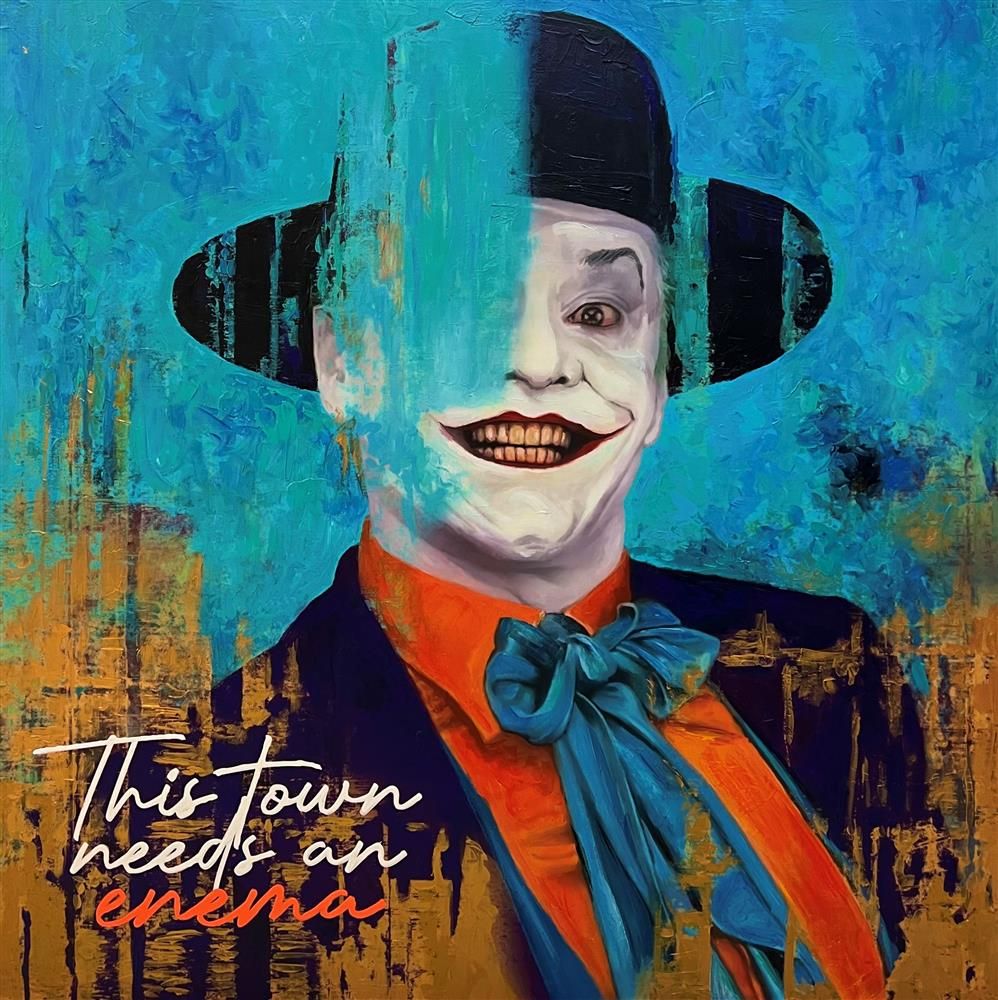 Sannib - 'This Town' - Framed Original Art