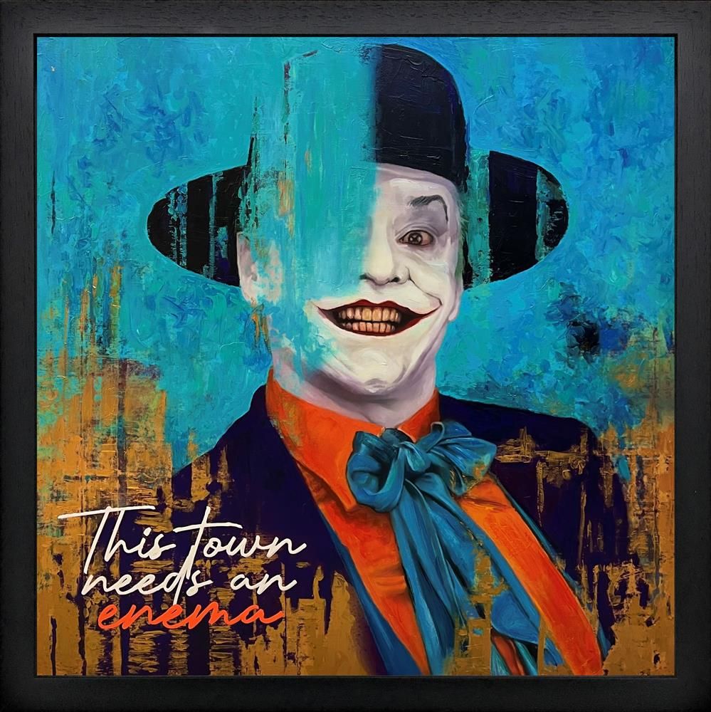 Sannib - 'This Town' - Framed Original Art