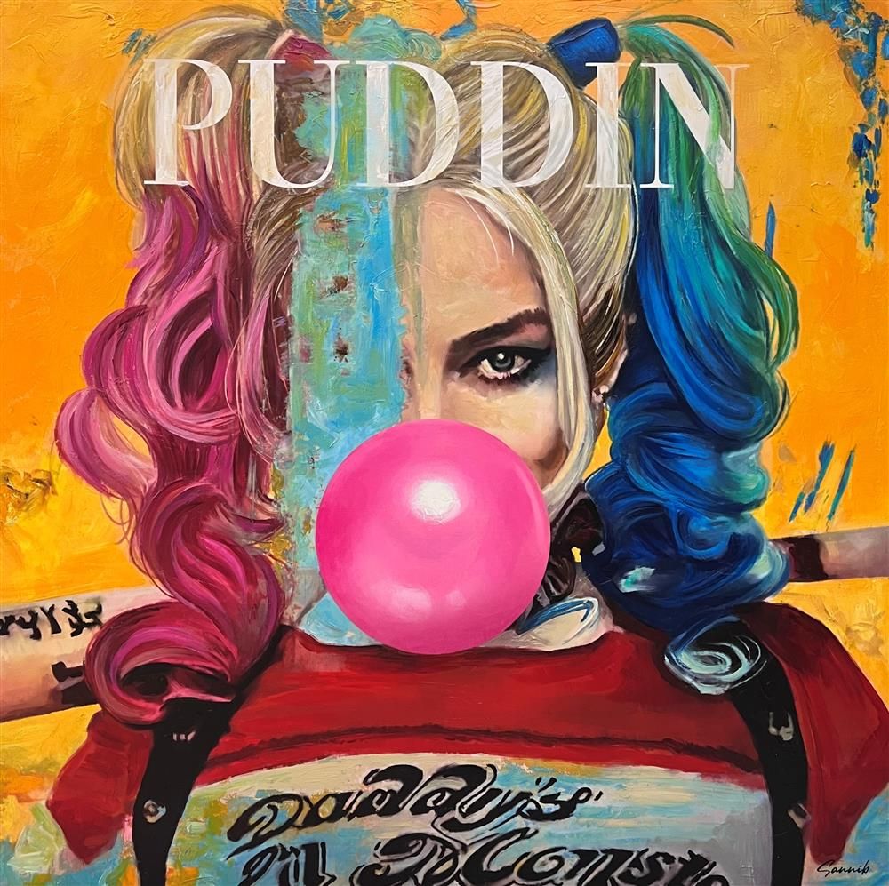 Sannib - 'Puddin' - Framed Original Art