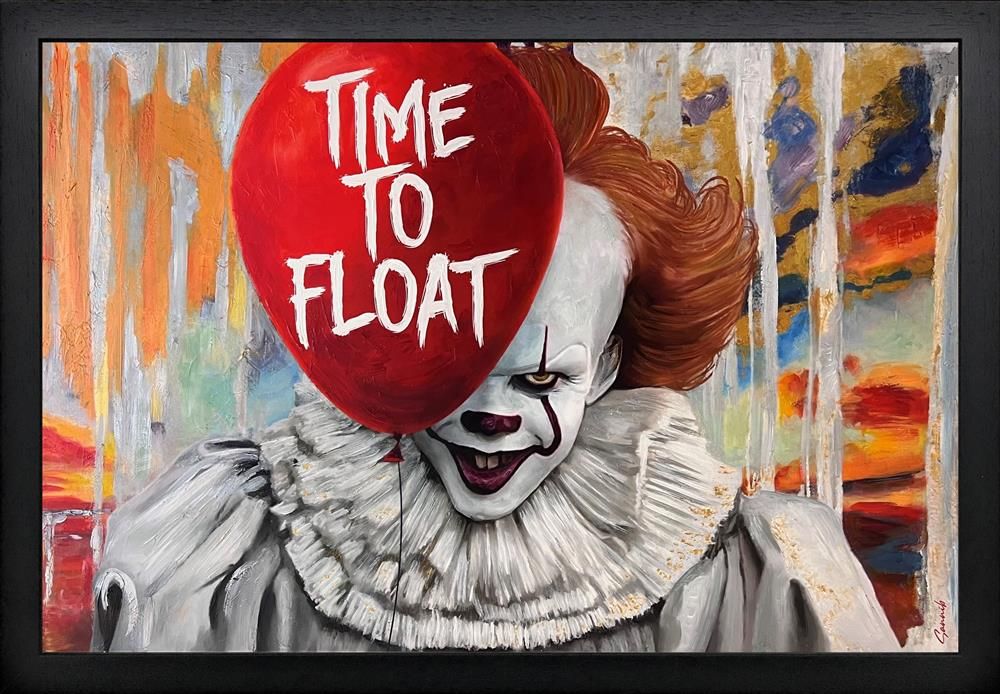 Sannib - 'Time To Float' - Framed Original Art